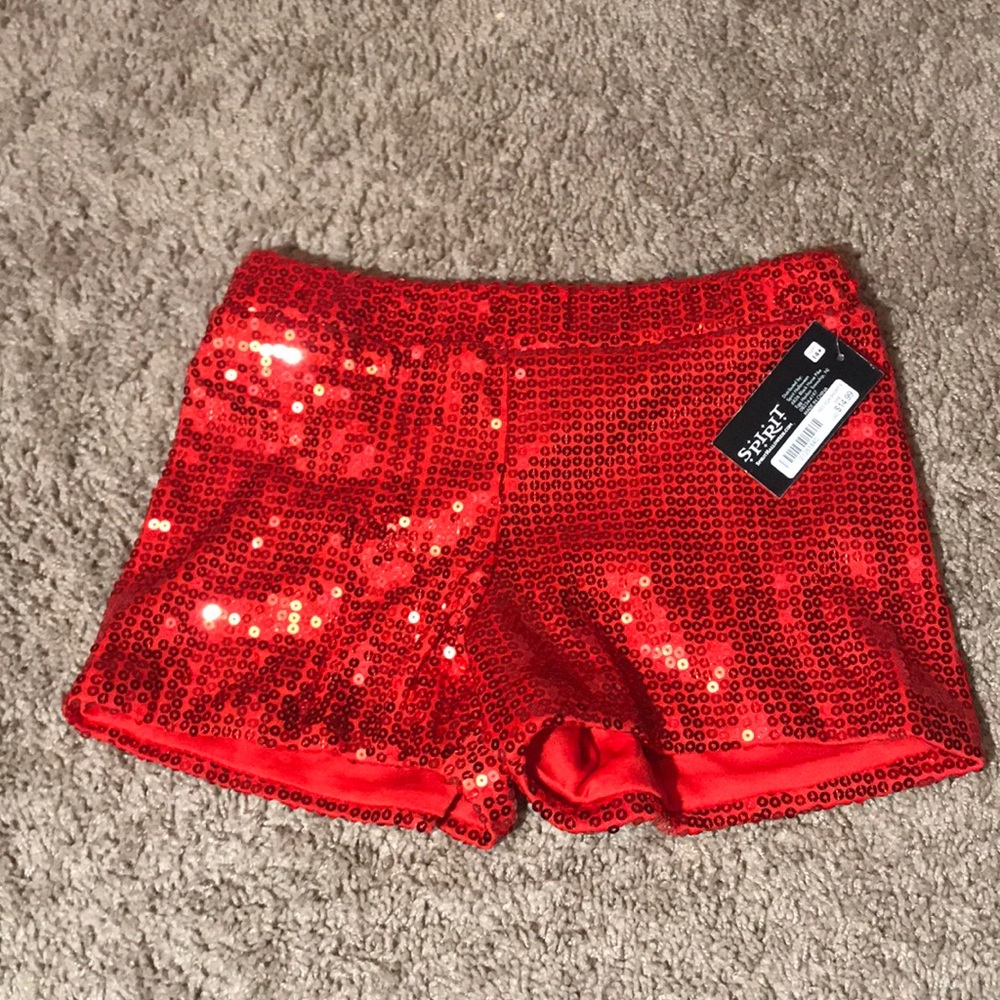 Red spandex